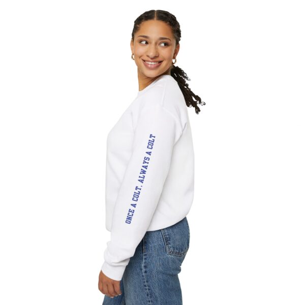 Colts Long Sleeve Alumni Sweatshirt | Right Sleeve